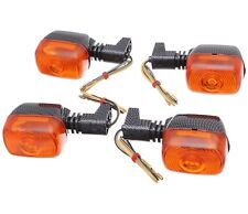 For Simson S53 S83 SR Yamaha DT 125 WR250 XT Turn Signal Light Indicator Orange Carbon