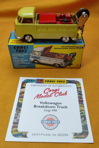Corgi issue 490 volkswagen - re-issue,