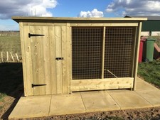 TANALISED DOG KENNEL AND RUN