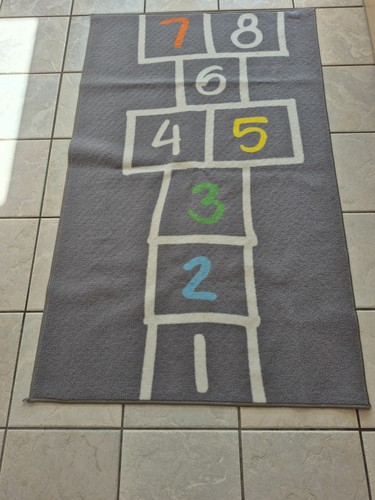 Ikea hopscotch kids rug - kids, used