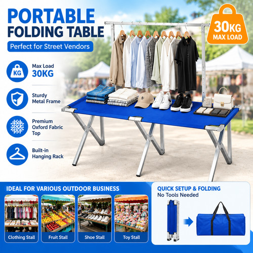 Folding table flea market - folding,