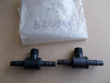 Qty 2 Hardi Crop Sprayer 320386 Tee Fitting 3/8"