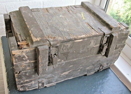 Ammunition wooden box - ammunition,