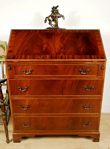 Vintage writing bureau desk - vintage,
