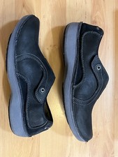 Clarks Wave Walk Black Leather
