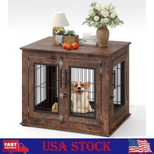 Dog Crate Furniture End Table