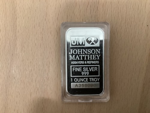 Silver colour ounce bar - jm,