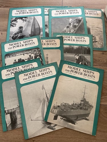 Vintage model ships - model, and