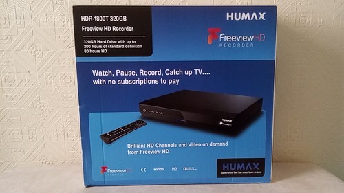 Humax hdr 1800t 320gb freeview - hdr-1800t,