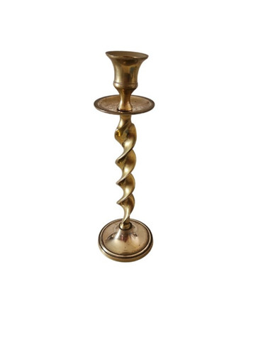 Vintage brass barley twist - brass,