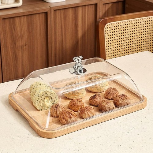 Transparent cake dome - cake,