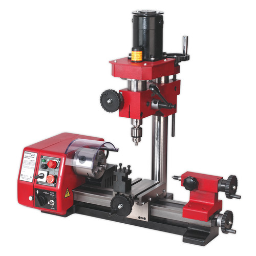 Sealey mini lathe drilling - &,