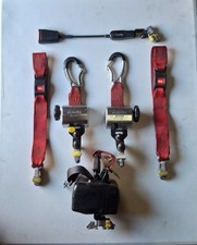 **FULL SET UNWIN WHEELCHAIR STRAPS / CLAMPS / RESTRAINTS FREE P&P NO VAT**