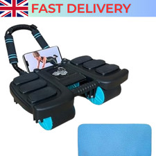 Ab Roller Exercise 4 Wheel – Ab Workout Equipment with Knee Mat