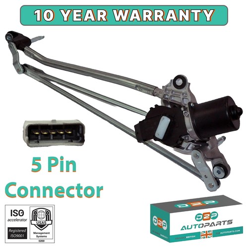 Front windscreen wiper motor - front,