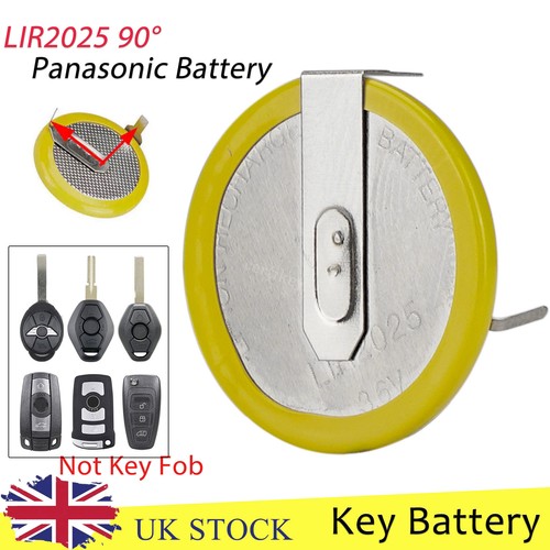 Car key fob lir2025 battery - car,