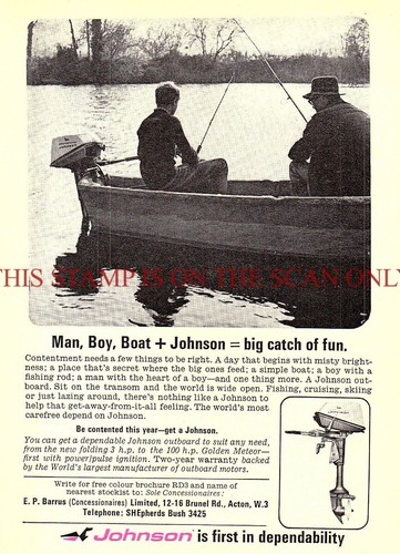 Johnson outboard motors - outboard, range