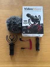 Rode VideoMicro with mount