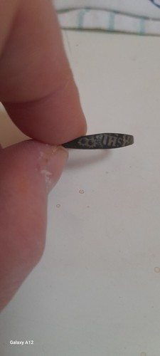 Medieval bronze ihs ring - medieval,