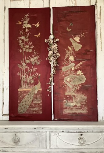 Pair stunning 19thc chinese - stunning,