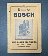 ANTIQUE BOSCH ARC LIGHT MAGNETO AUTOMOBILE MOTORS BROCHURE FP405