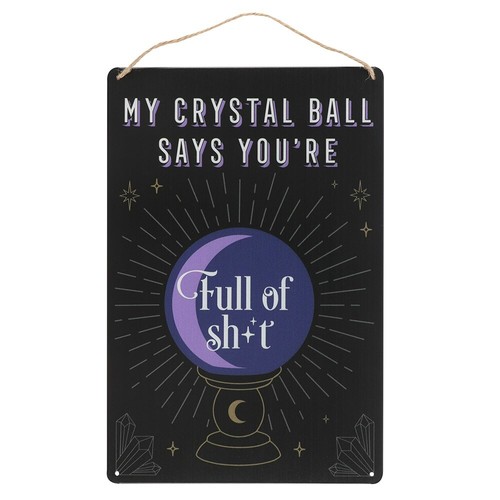 Crystal ball says you re - says, you’re