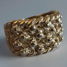 Heavy 9ct Yellow Gold Keeper