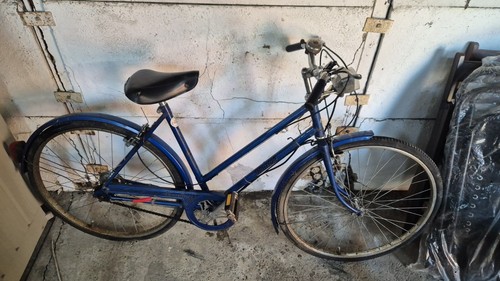 Woman vintage bike - bike, .