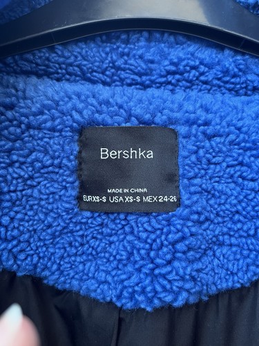 Bershka boucle cosy cobalt - boucle,