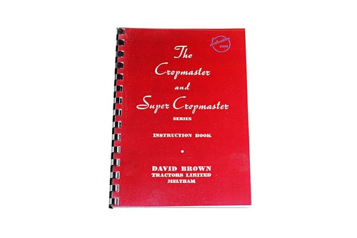 The david brown cropmaster - cropmaster, and