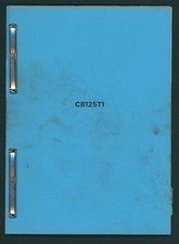 Honda CB125T T1 Twin (77-78) Factory Issue Shop Manual Repair Book CB 125 T FW91