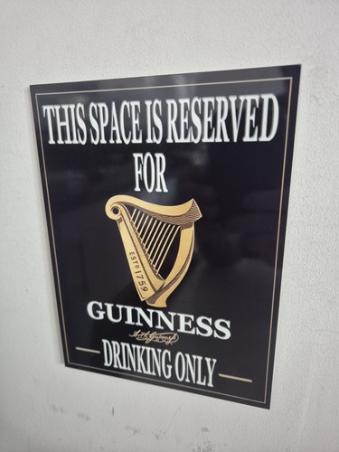 Guinness metal tin - metal, sign