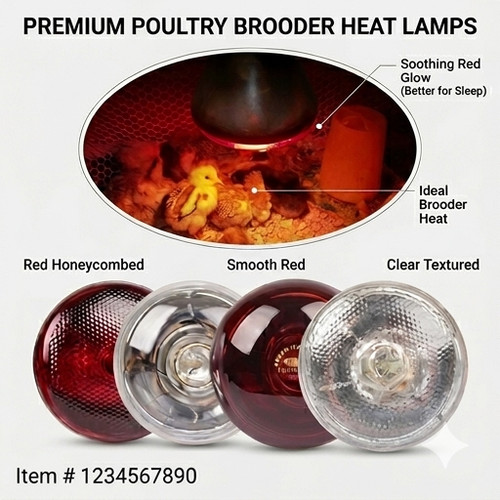 100 275w infa red heat - 100-275w, lamp