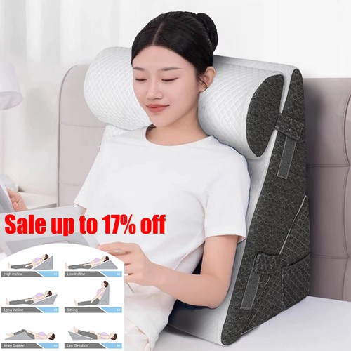 Bed wedge pillow support - pillow,
