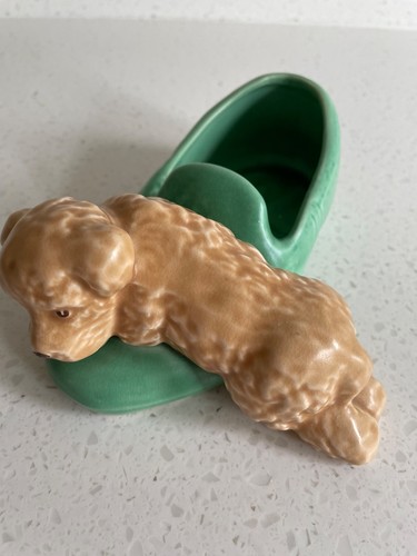 Sylvac puppy slipper - sylvac,