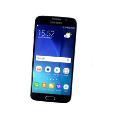 Samsung Galaxy S6 32GB Unlocked Black Average Condition Grade C 899
