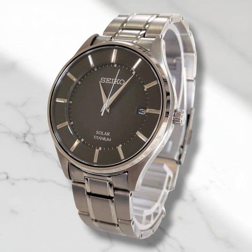 Seiko titanium v157 0bx0 black - titanium,