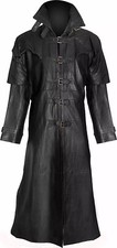 Men Gothic Van Helsing SteamPunk Matrix Cosplay Halloween Long Trench Coat