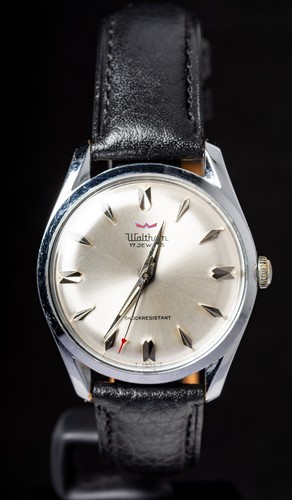Waltham silver dial - waltham,