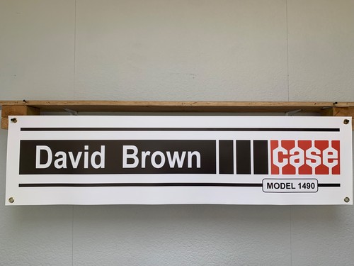 David brown case banner model - case,