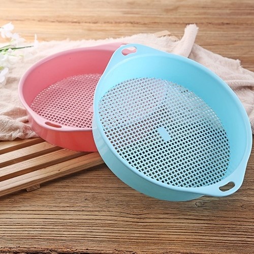 Round garden soil sieve mesh - garden,