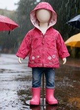 Next Baby Girls Pink Coat