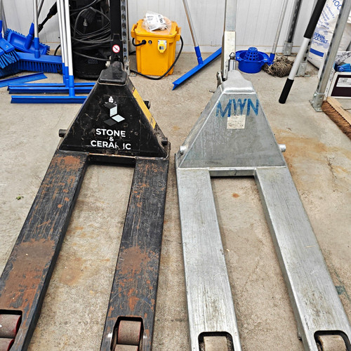 Stone ceramic manual pallet - &,