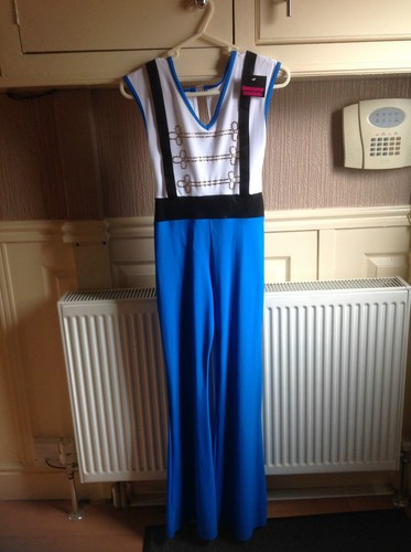 Blue white black stoned - white,
