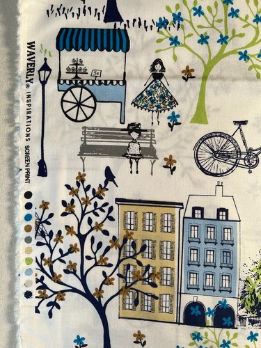 Fabric oop waverly french - oop,