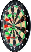 17" Magnetic Dartboard with 10