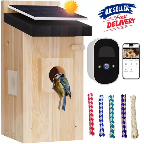 Smart bird house with - house,