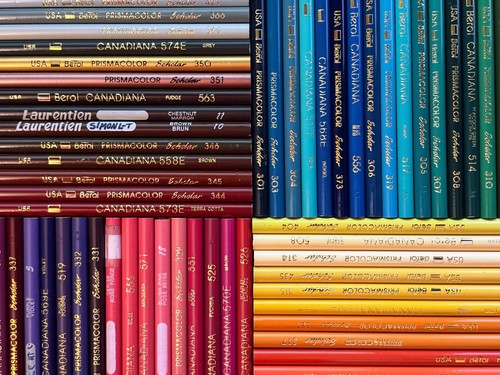 Berol prismacolor colored - 81,
