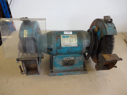 Wolf bench grinder 32mm x - 8",