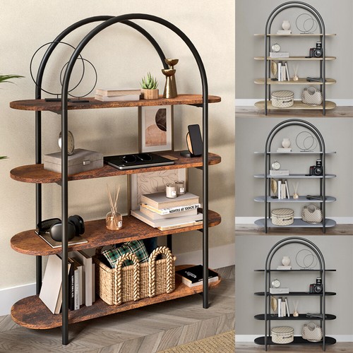 Tier wooden shelving arched - 4,